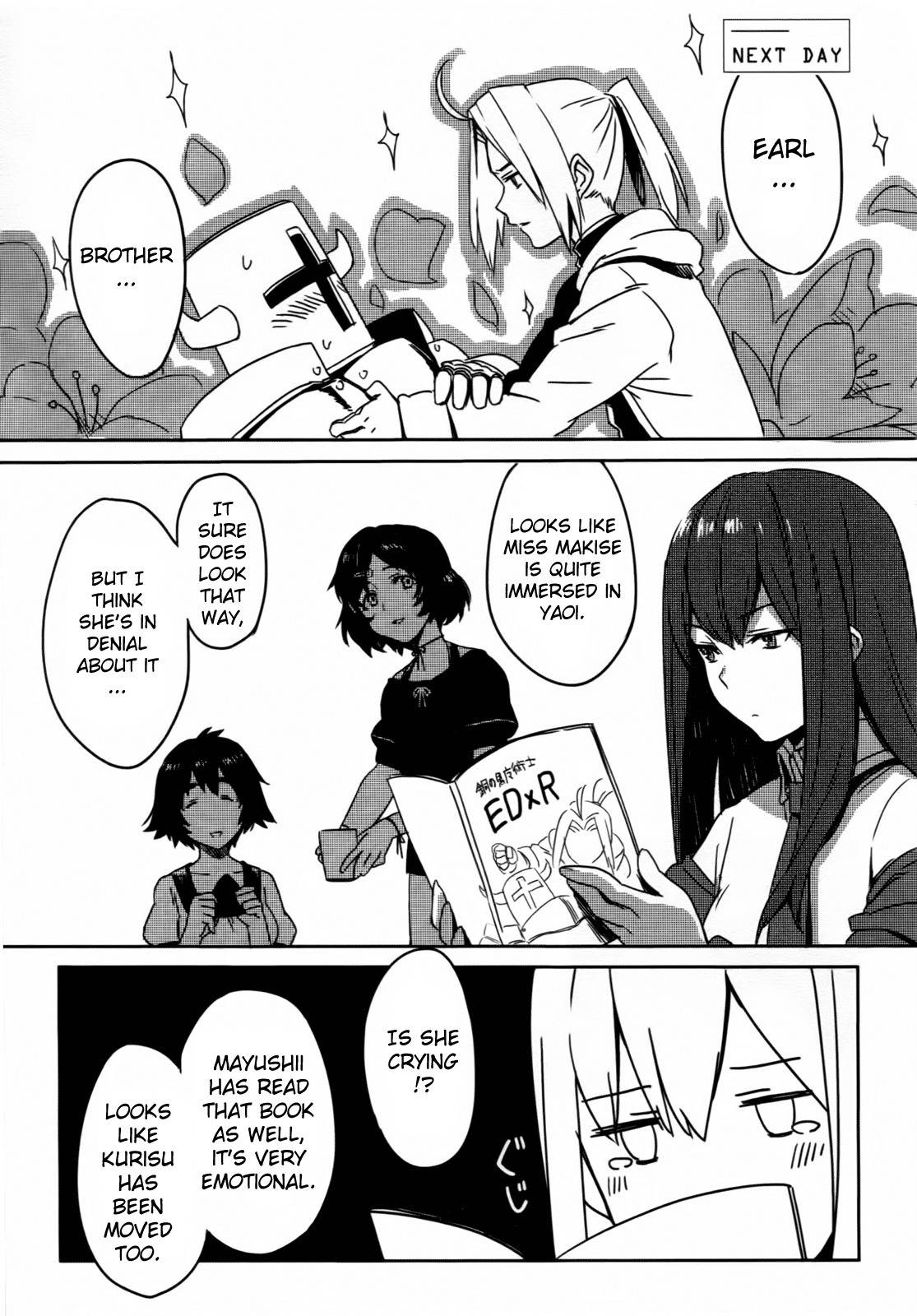 Steins;Gate - Onshuu no Brownian Motion Chapter 4.5 page 17 - Chapter 4.5: Comima Bonus Chapter + Concept Images