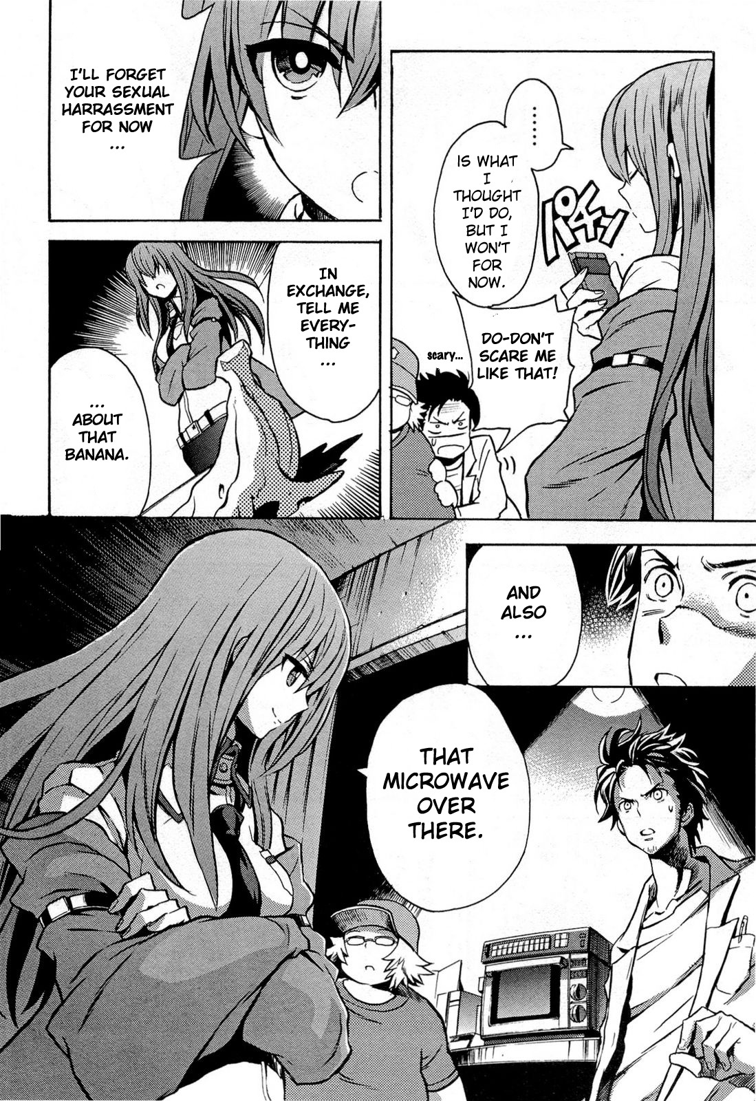 Steins;Gate - Shijou Saikyou no Slight Fever Chapter 1 page 34 - Chapter 1: Genius Girl