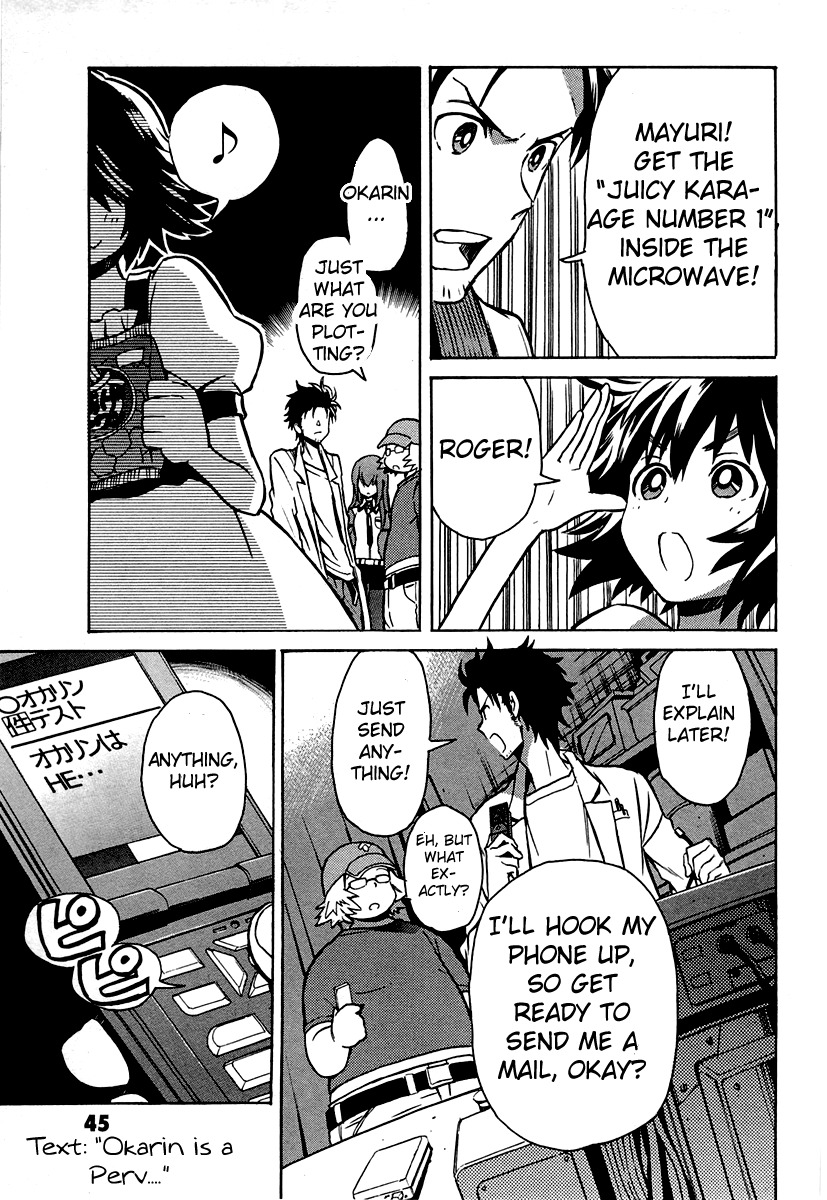 Steins;Gate - Shijou Saikyou no Slight Fever Chapter 2 page 15 - Chapter 2: Electrical Discharge