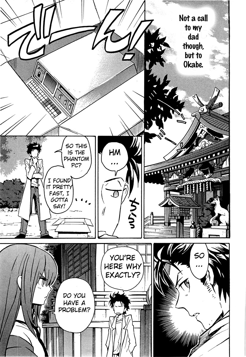 Steins;Gate - Shijou Saikyou no Slight Fever Chapter 3 page 33 - Chapter 3: Muffled Phone