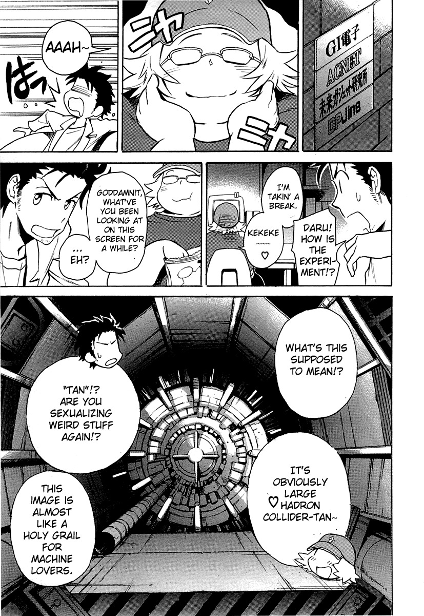 Steins;Gate - Shijou Saikyou no Slight Fever Chapter 3 page 5 - Chapter 3: Muffled Phone