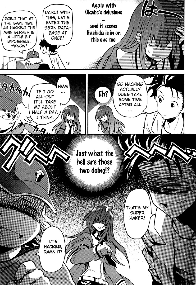 Steins;Gate - Shijou Saikyou no Slight Fever Chapter 4 page 7 - Chapter 4: Hacking 1