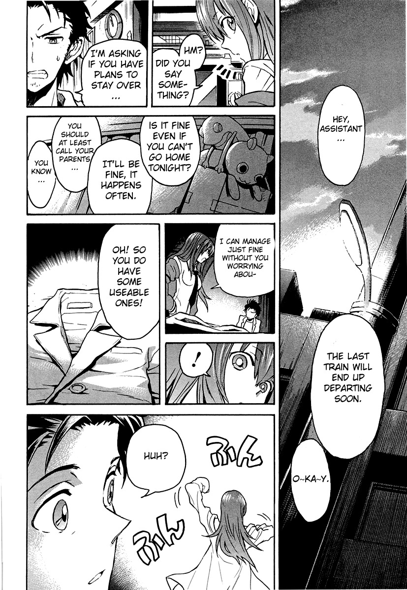 Steins;Gate - Shijou Saikyou no Slight Fever Chapter 5 page 4 - Chapter 5: Hacking 2