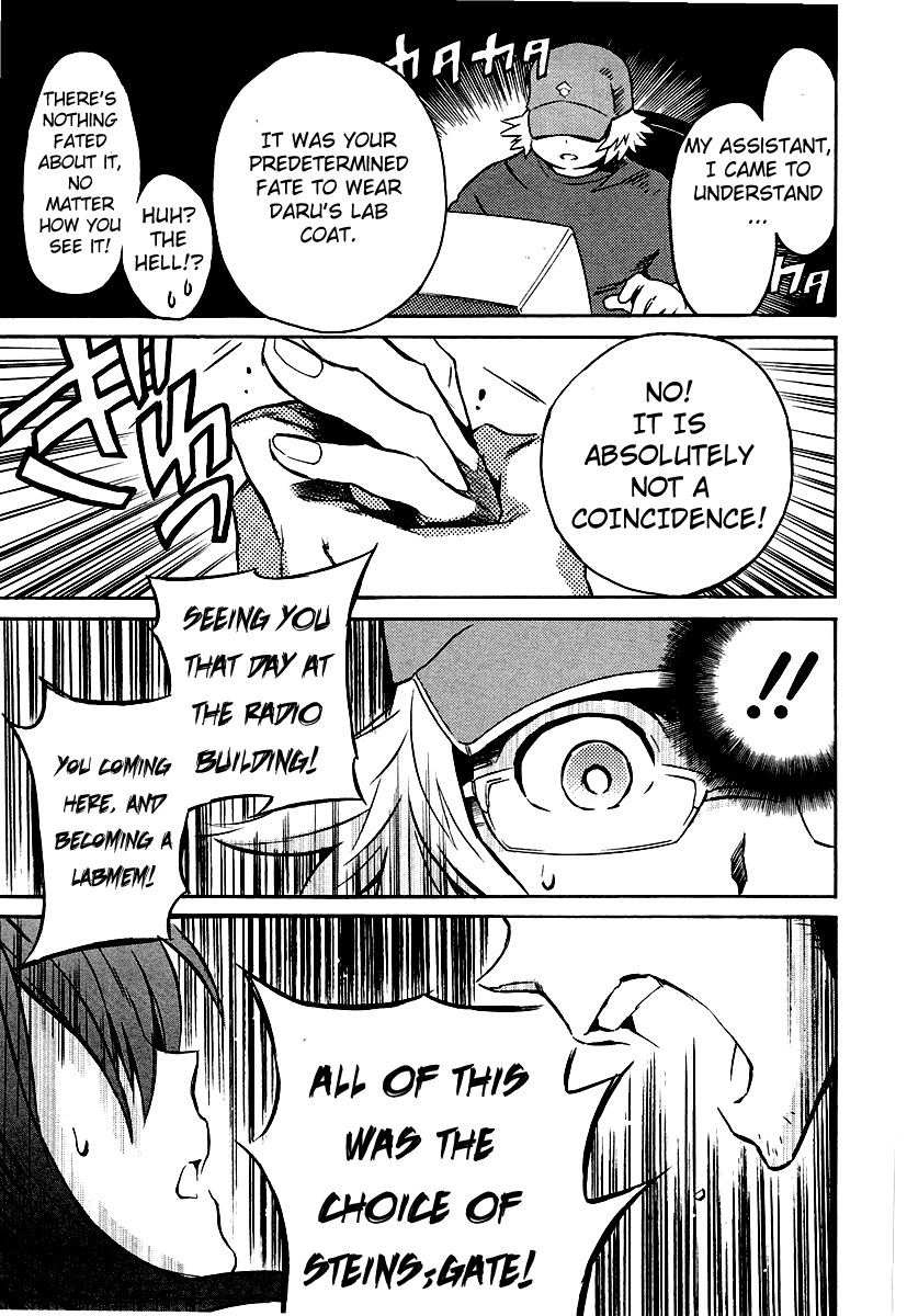 Steins;Gate - Shijou Saikyou no Slight Fever Chapter 5 page 9 - Chapter 5: Hacking 2