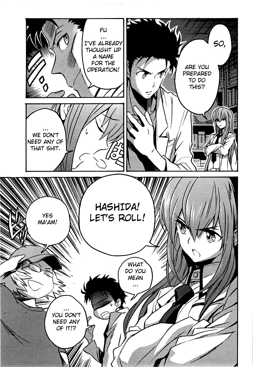Steins;Gate - Shijou Saikyou no Slight Fever Chapter 6 page 12 - Chapter 6: SERN