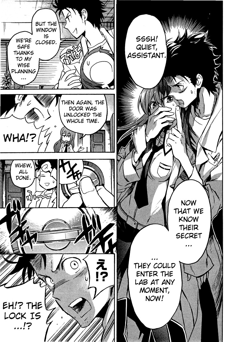 Steins;Gate - Shijou Saikyou no Slight Fever Chapter 6 page 20 - Chapter 6: SERN