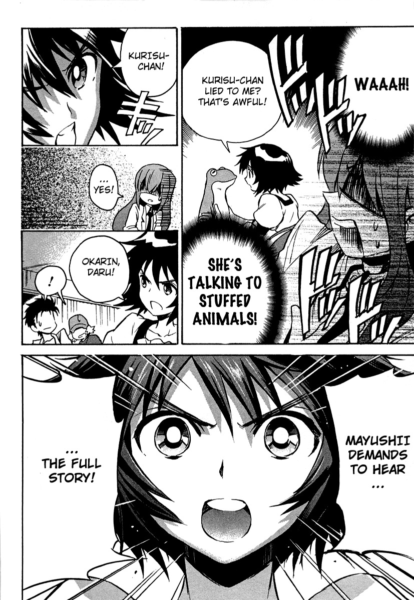 Steins;Gate - Shijou Saikyou no Slight Fever Chapter 6 page 23 - Chapter 6: SERN