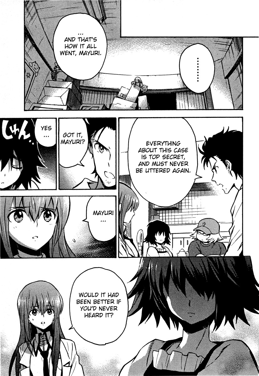 Steins;Gate - Shijou Saikyou no Slight Fever Chapter 6 page 24 - Chapter 6: SERN