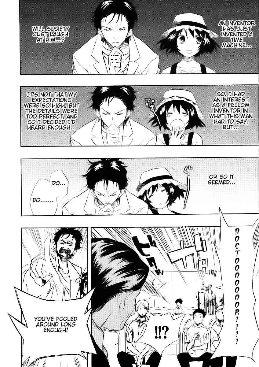 Steins;Gate Chapter 0 page 11 - Chapter 0: Chance Meeting x Disappearance