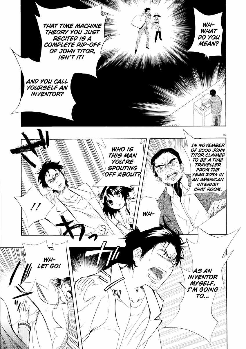 Steins;Gate Chapter 0 page 12 - Chapter 0: Chance Meeting x Disappearance