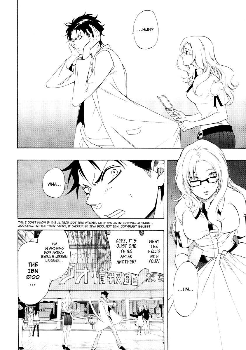 Steins;Gate Chapter 1 page 16 - Chapter 1: Paranoia of Leaping in Time