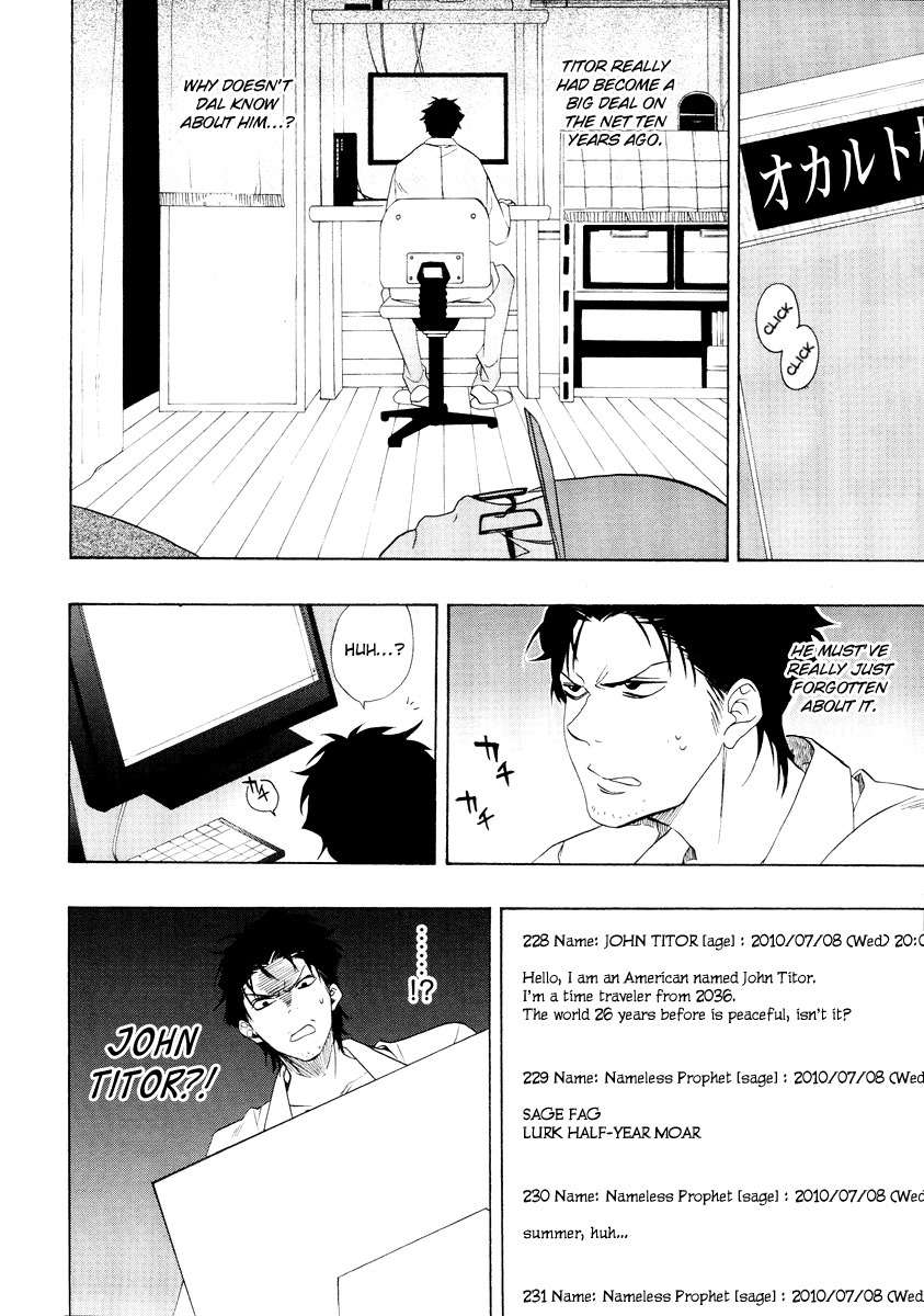 Steins;Gate Chapter 1 page 24 - Chapter 1: Paranoia of Leaping in Time