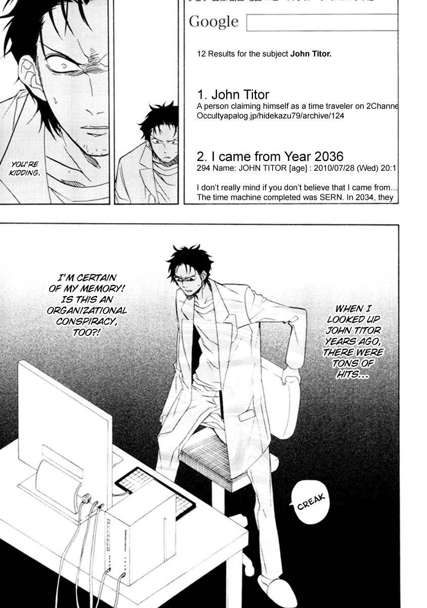 Steins;Gate Chapter 1 page 27 - Chapter 1: Paranoia of Leaping in Time