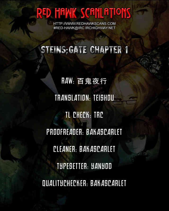 Steins;Gate Chapter 1 page 30 - Chapter 1: Paranoia of Leaping in Time