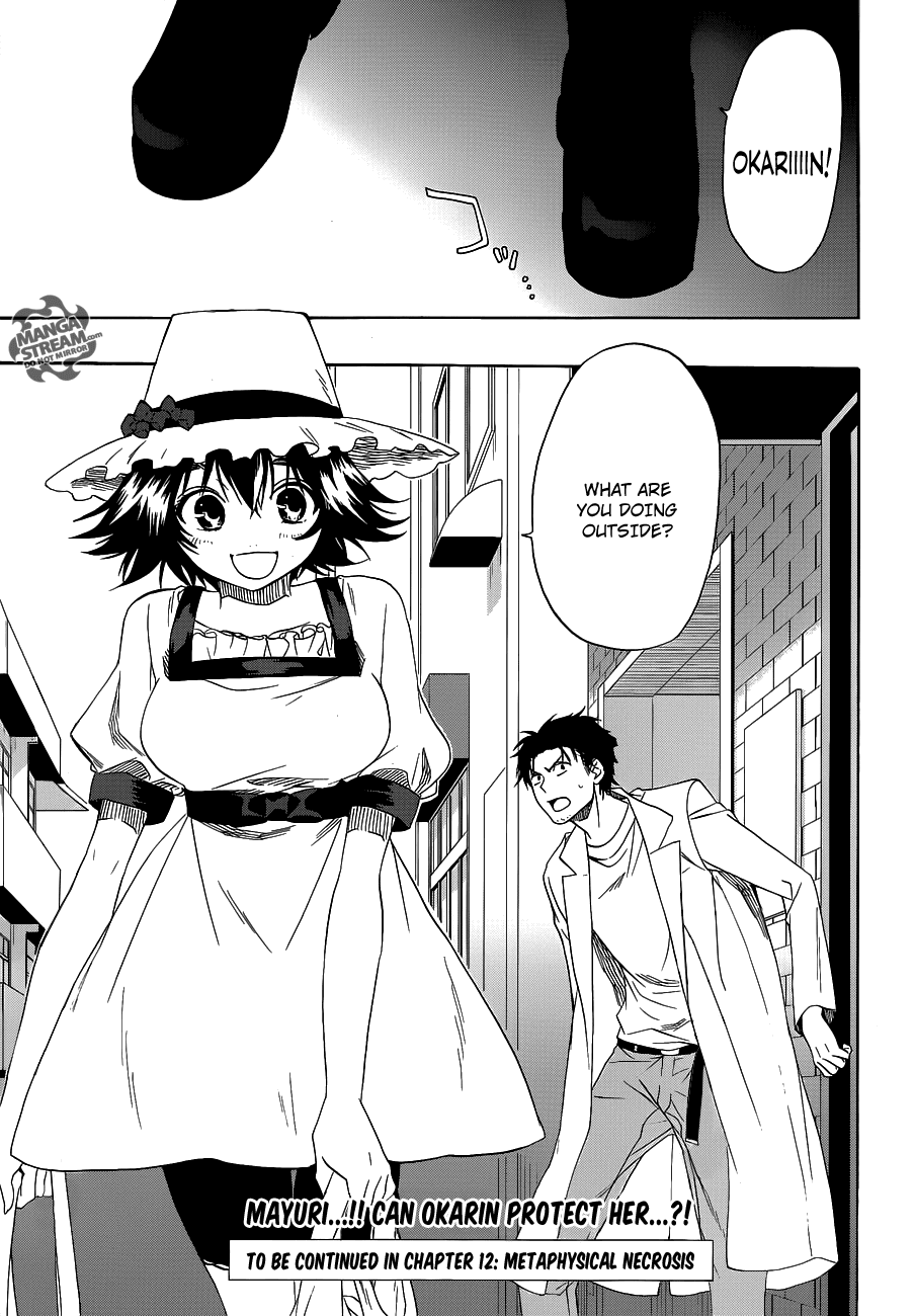 Steins;Gate Chapter 11 page 13 - Chapter 11: Metaphysical Necrosis