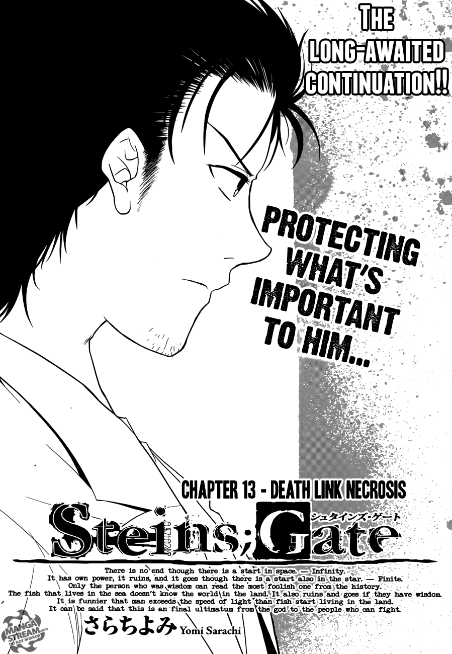 Steins;Gate Chapter 13 page 2 - Chapter 13: Death Link Necrosis