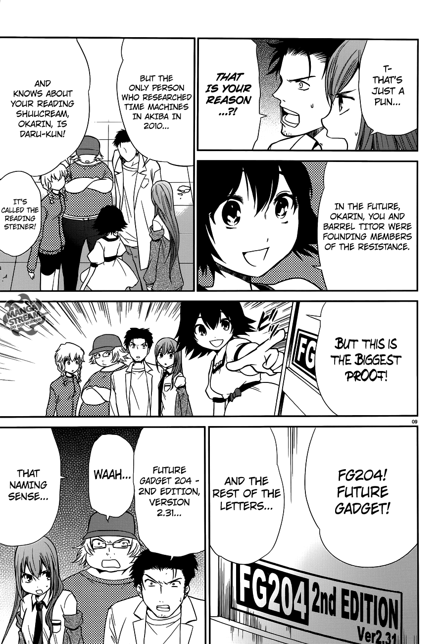 Steins;Gate Chapter 14 page 10 - Chapter 14: Irreversible Necrosis