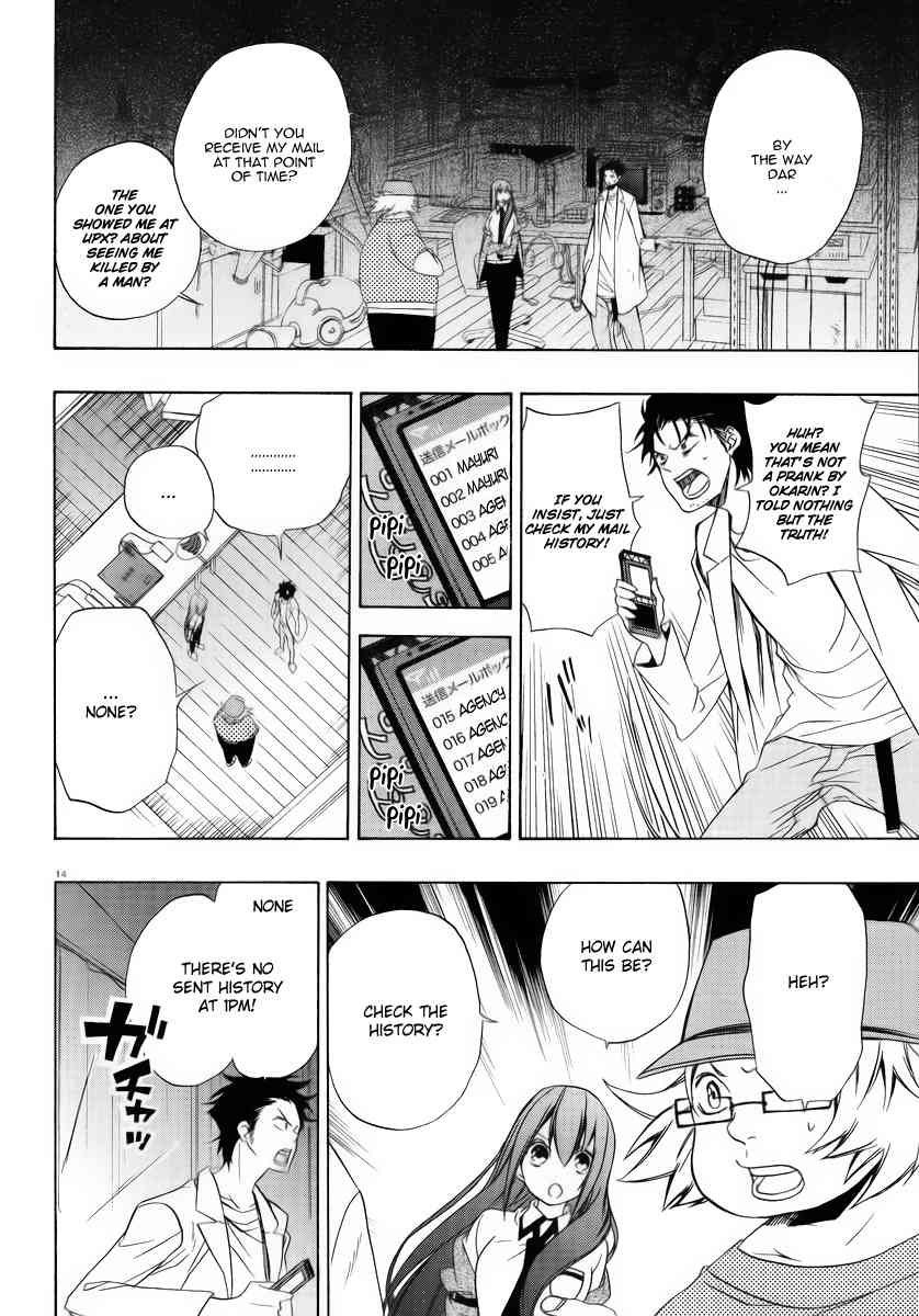 Steins;Gate Chapter 2 page 15 - Chapter 2: Rendezvous Ideological Lunatism