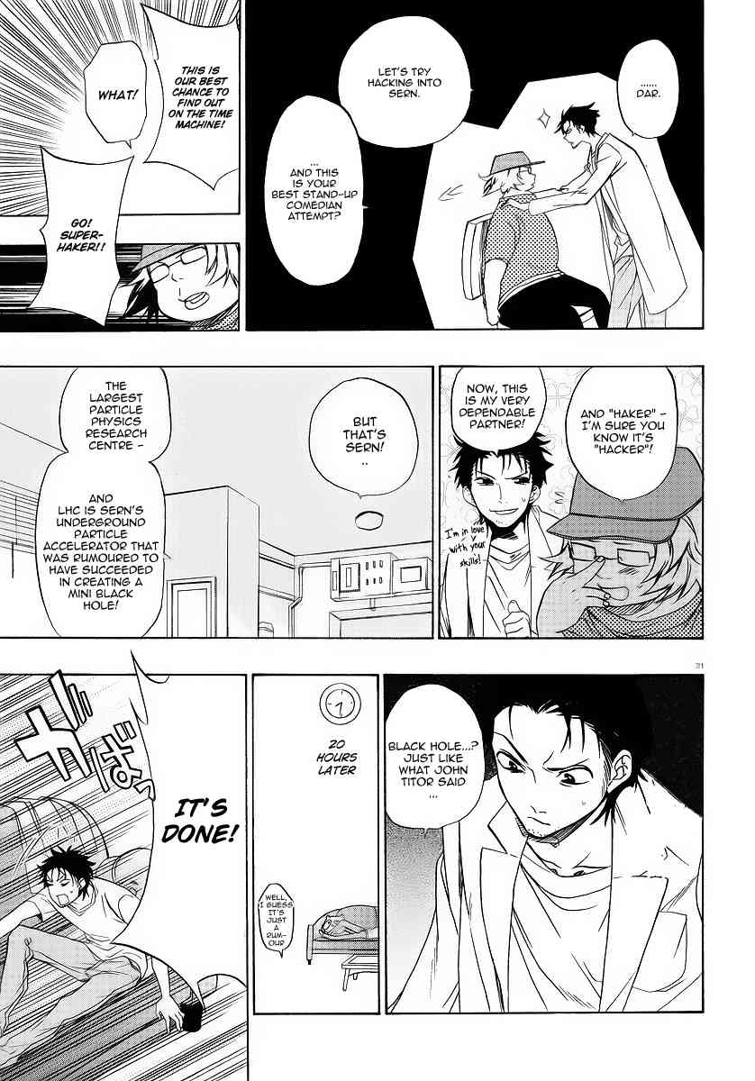 Steins;Gate Chapter 2 page 22 - Chapter 2: Rendezvous Ideological Lunatism