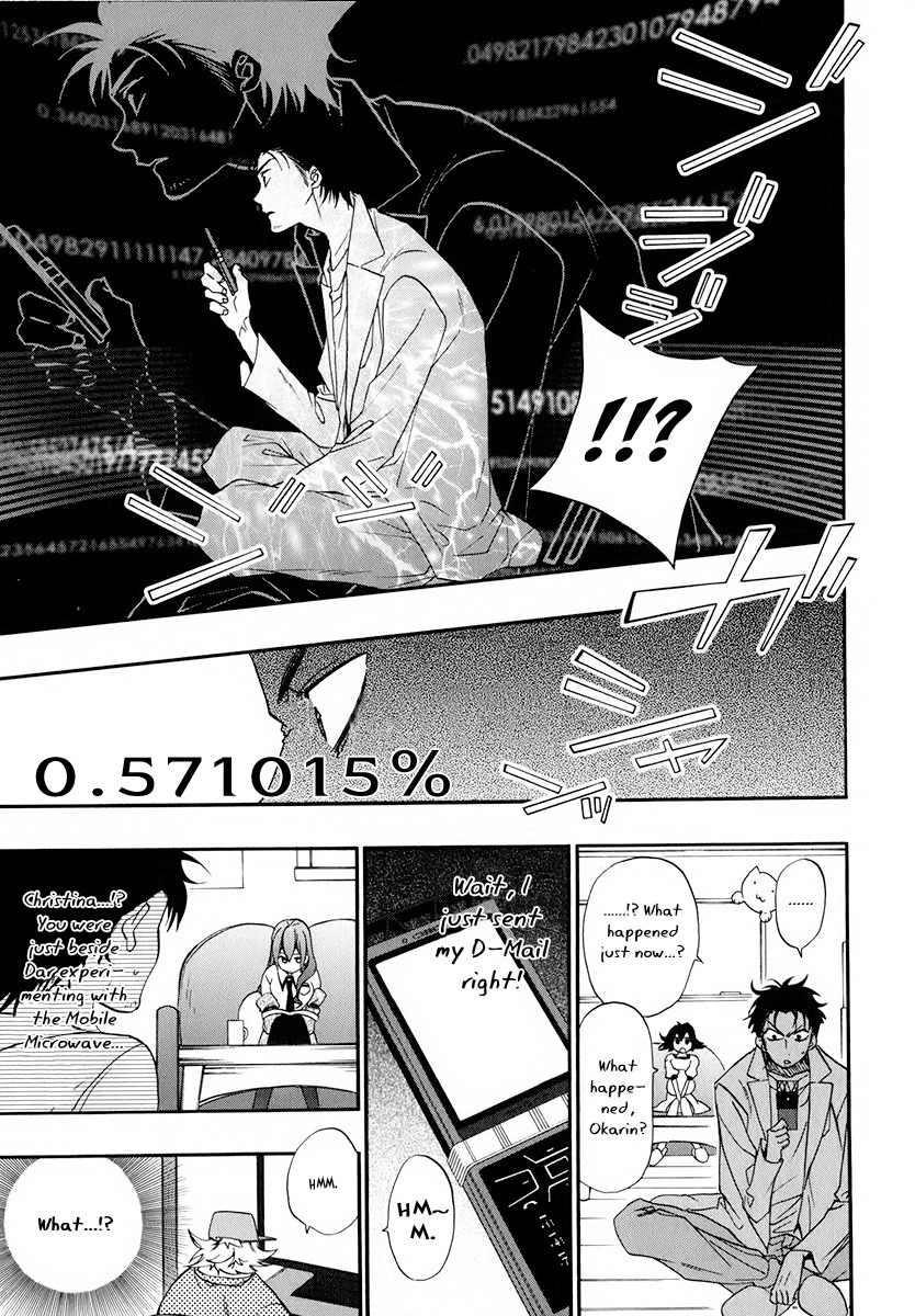 Steins;Gate Chapter 4 page 13 - Chapter 4: Divergence from Butterfly Wings II