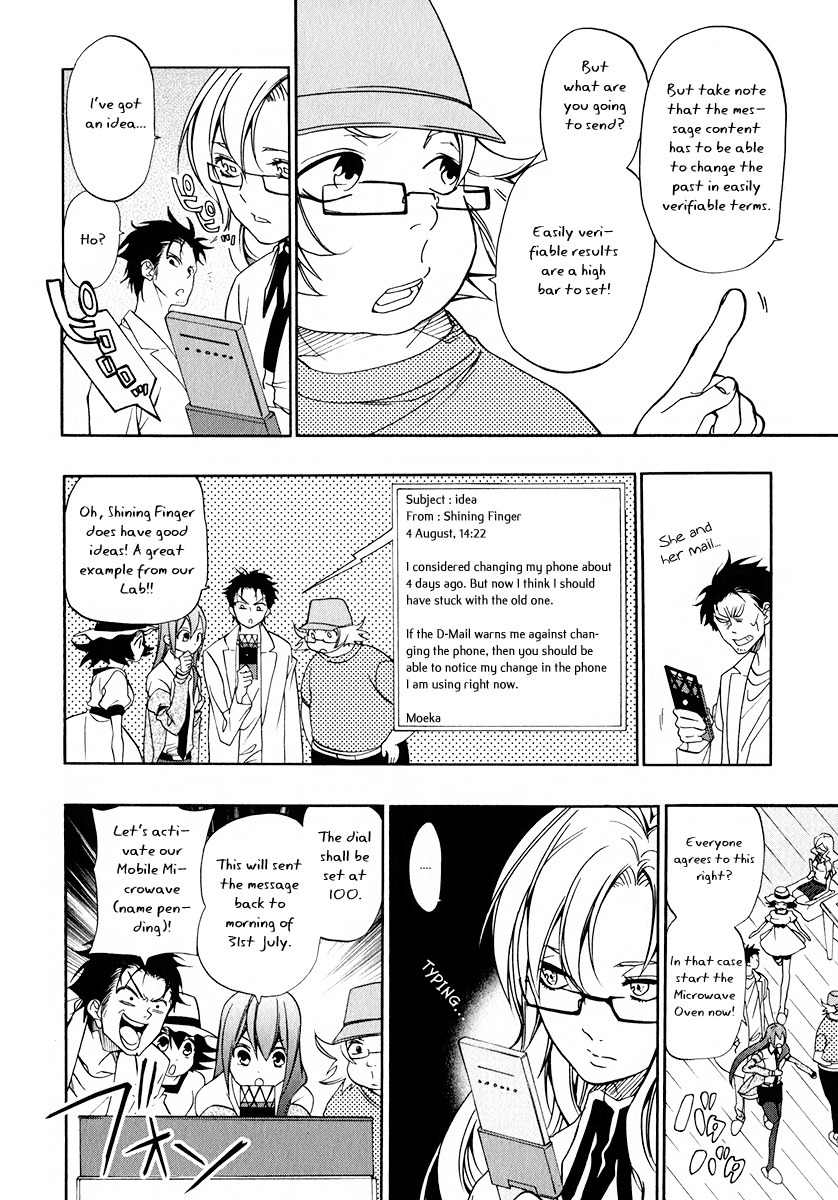 Steins;Gate Chapter 4 page 22 - Chapter 4: Divergence from Butterfly Wings II
