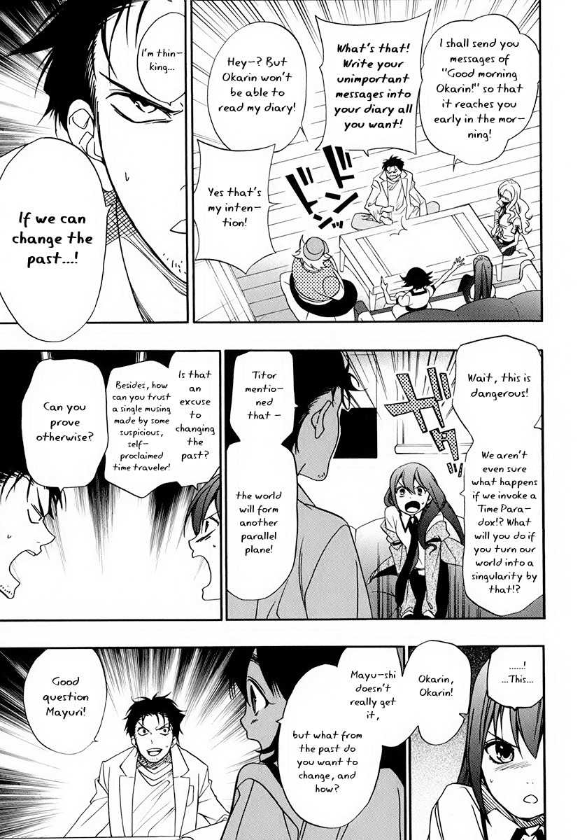 Steins;Gate Chapter 4 page 9 - Chapter 4: Divergence from Butterfly Wings II