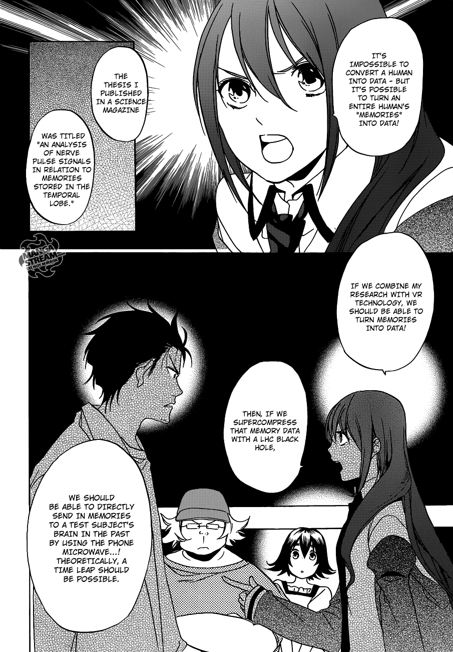 Steins;Gate Chapter 8 page 13 - Chapter 8: Event Horizon Dogma