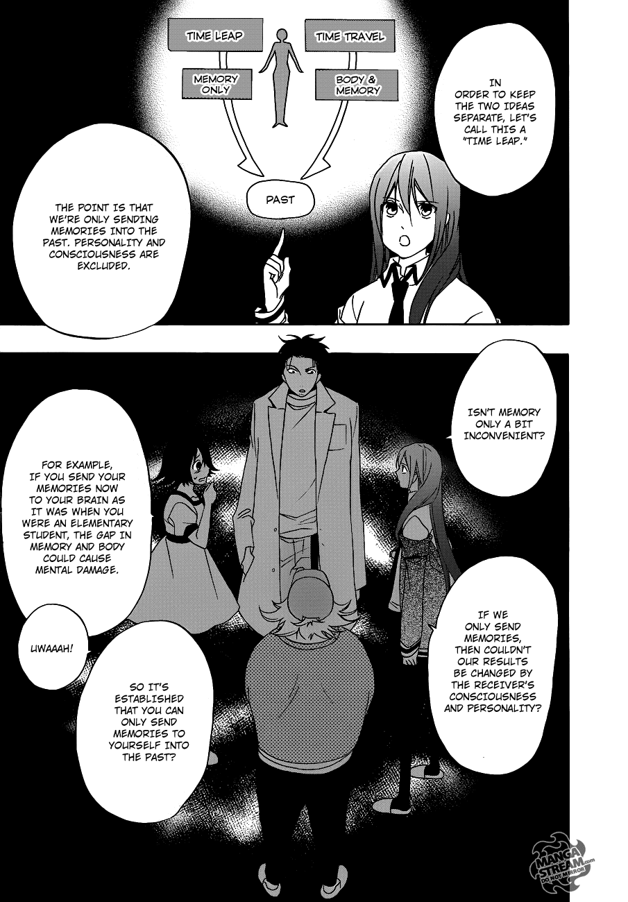 Steins;Gate Chapter 8 page 15 - Chapter 8: Event Horizon Dogma