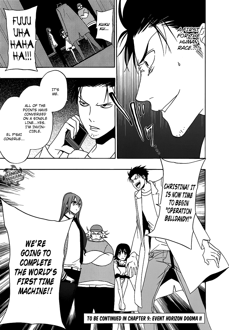 Steins;Gate Chapter 8 page 17 - Chapter 8: Event Horizon Dogma