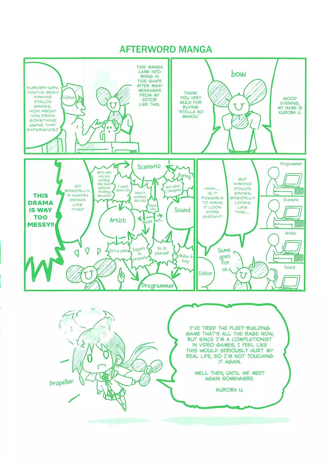 Stella no Mahou Chapter 13.5 page 5 - Chapter 13.5: Extras