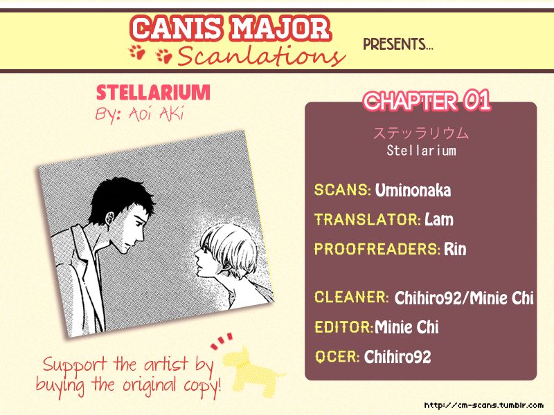 Stellarium Chapter 1 page 1 - Chapter 1