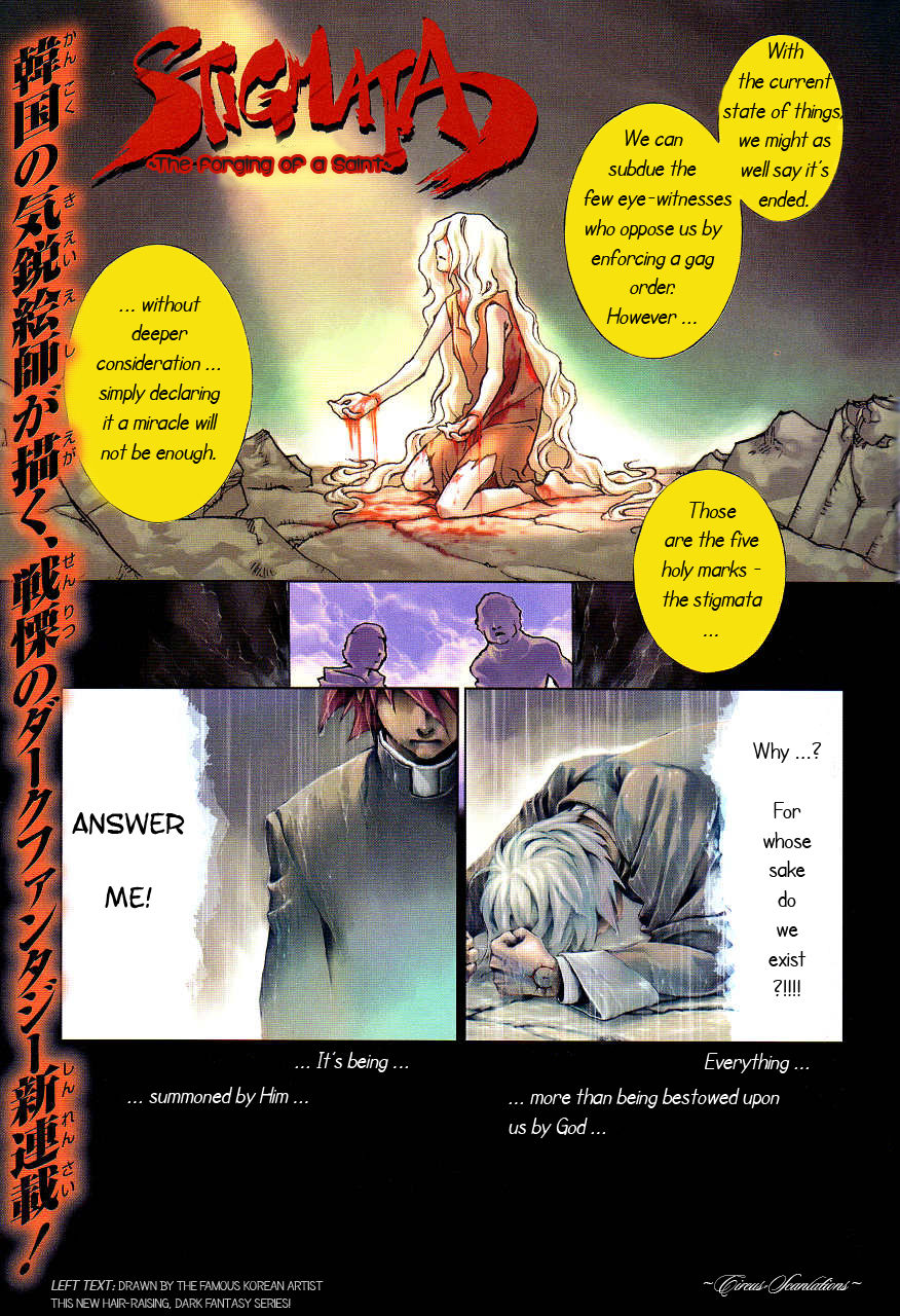 Stigmata Chapter 1.2 page 5 - Chapter 1 v2 : Gospel No. 1: Adventu [Advent]