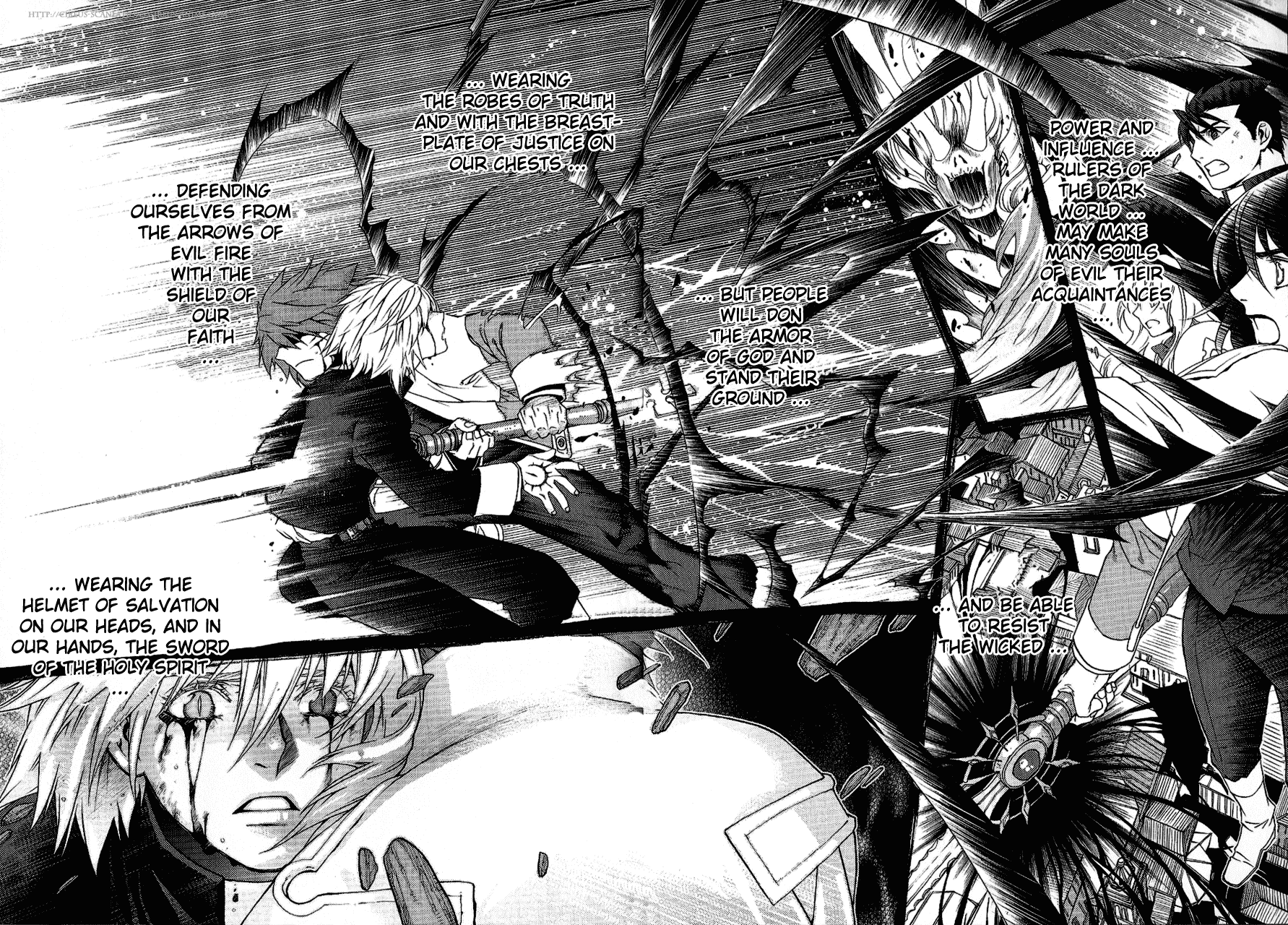 Stigmata Chapter 15.2 page 28 - Chapter 15 v2 : Gospel No. 15: Pax Pacis [Grace] {END}