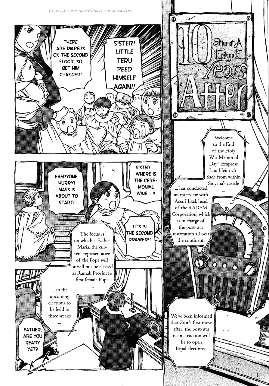 Stigmata Chapter 15.2 page 37 - Chapter 15 v2 : Gospel No. 15: Pax Pacis [Grace] {END}