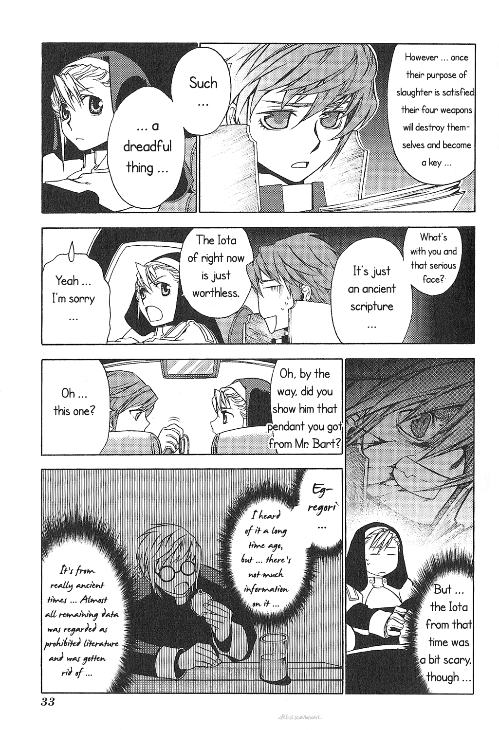 Stigmata Chapter 6.2 page 38 - Chapter 6 v2 : Gospel No. 6: Dissolutio [Revocation]