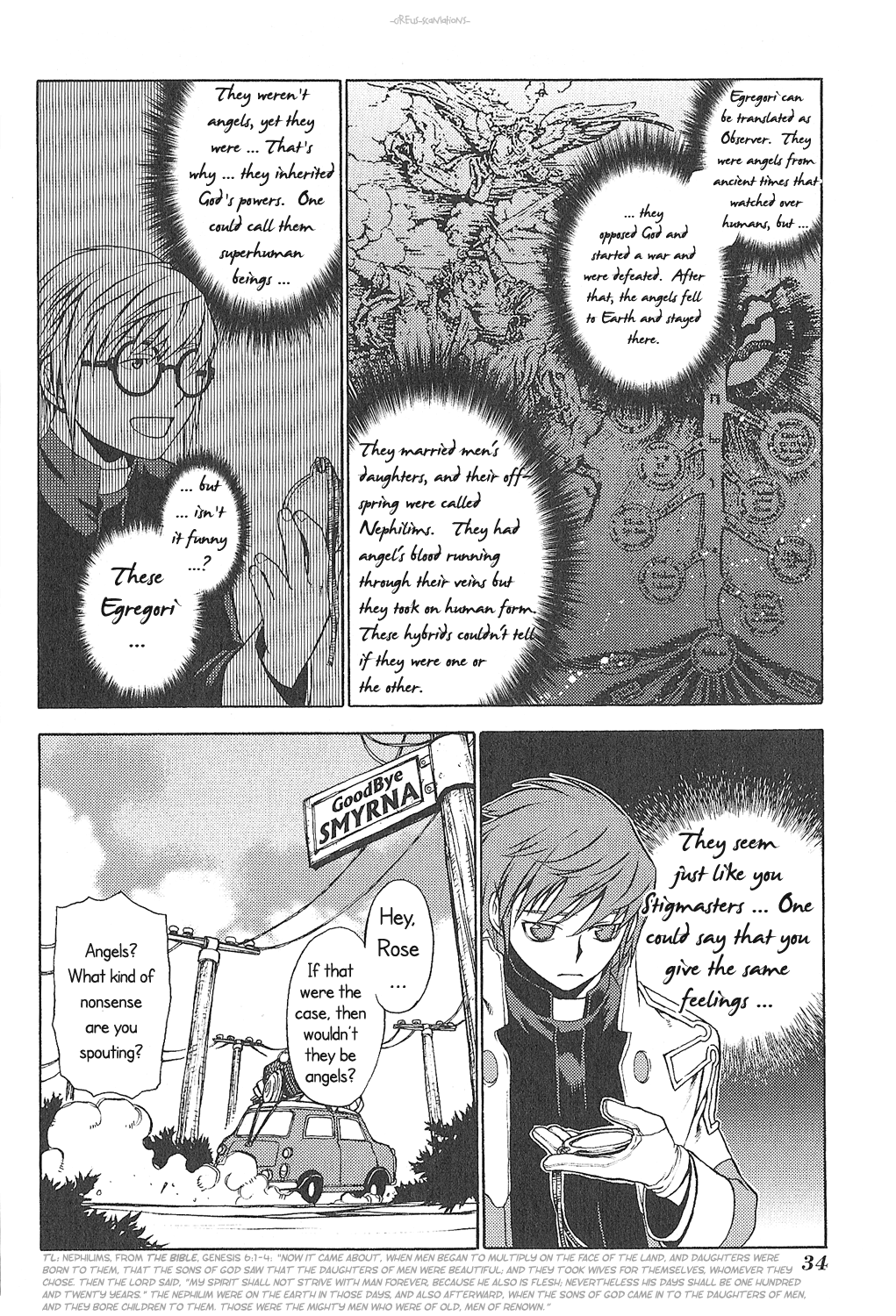 Stigmata Chapter 6.2 page 39 - Chapter 6 v2 : Gospel No. 6: Dissolutio [Revocation]