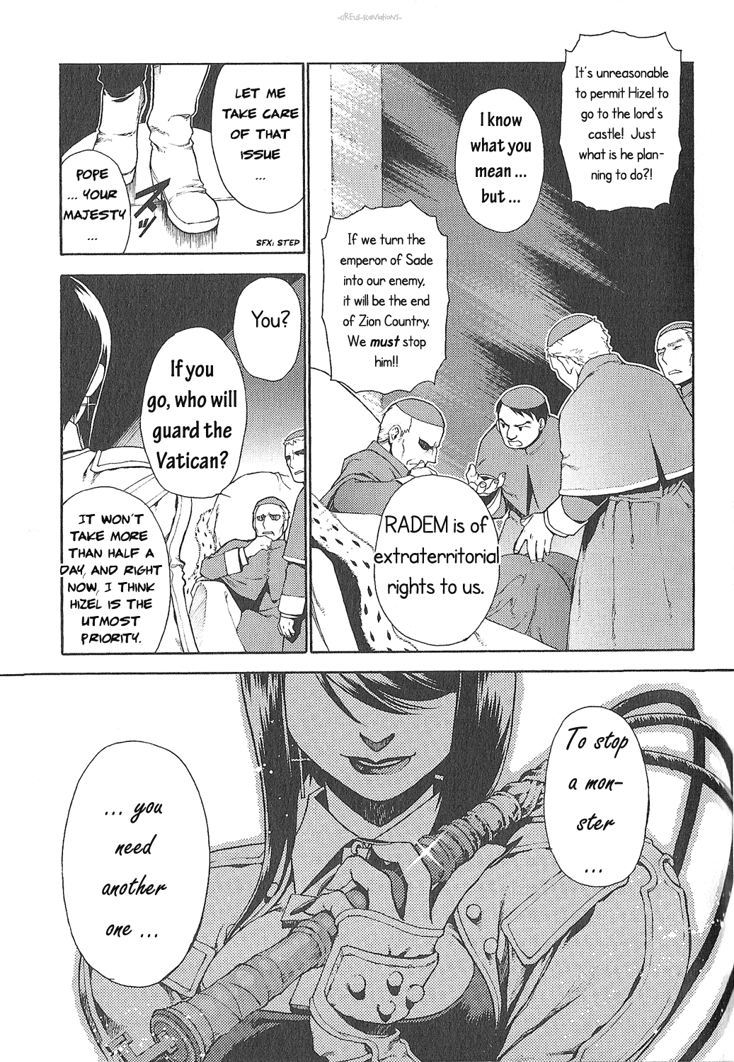 Stigmata Chapter 7.2 page 1 - Chapter 7 v2 : Gospel No. 7: Beluae [Beasts]