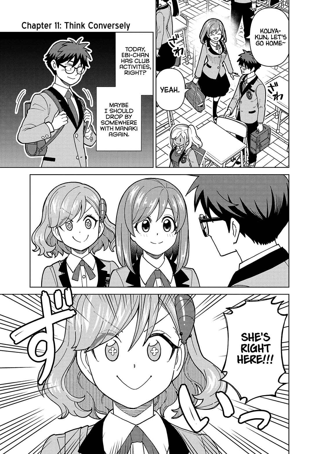 Still, I Want to Make You Happy Chapter 11 page 1 - Chapter 11: Think Conversely