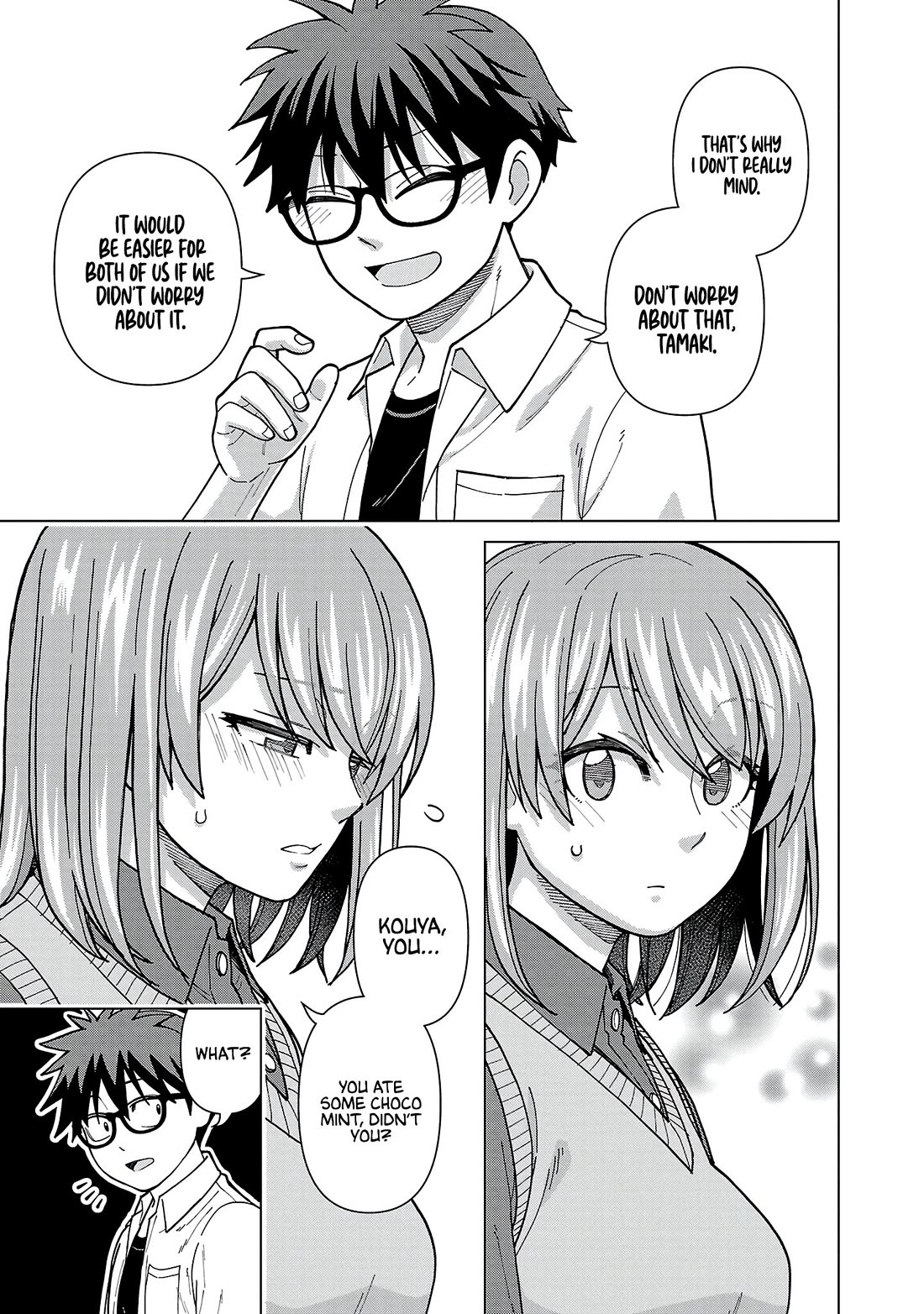 Still, I Want to Make You Happy Chapter 19 page 9 - Chapter 19: You ate some choco mint, didn’t you?