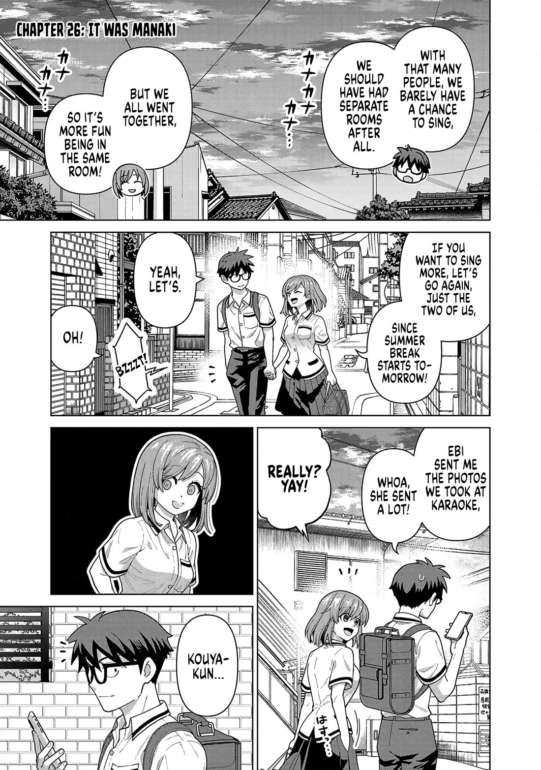 Still, I Want to Make You Happy Chapter 26 page 1 - Chapter 26: It was Manaki