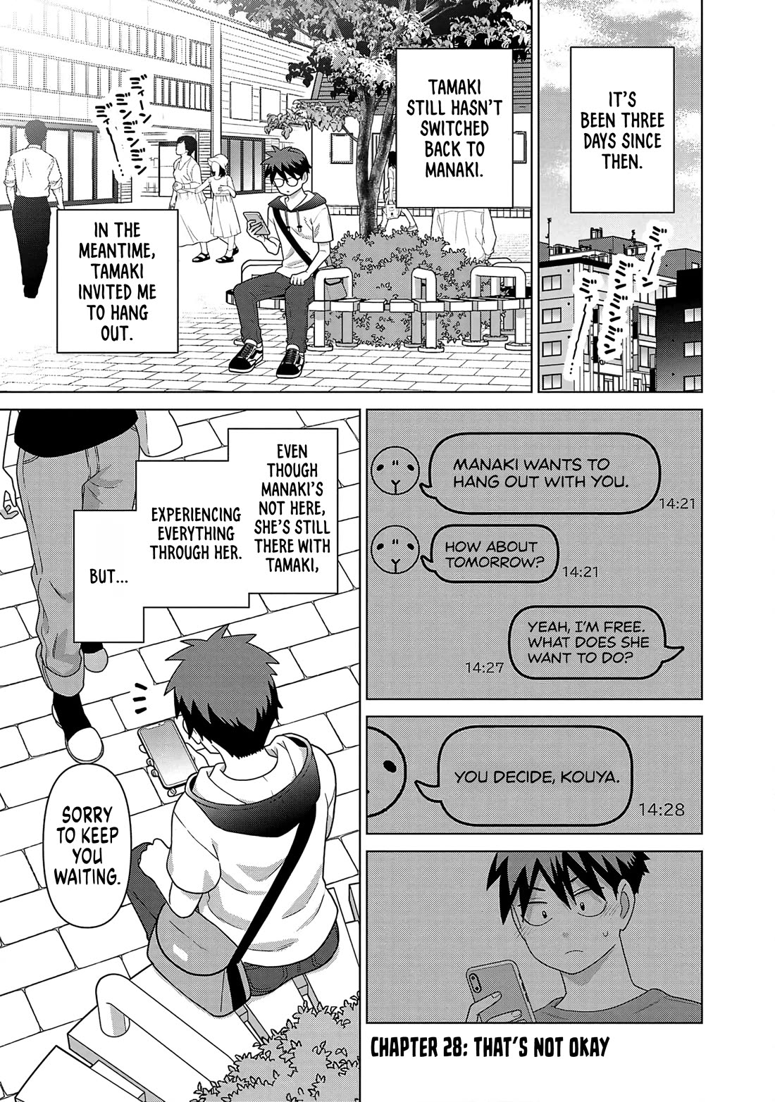 Still, I Want to Make You Happy Chapter 28 page 1 - Chapter 28: That's not okay