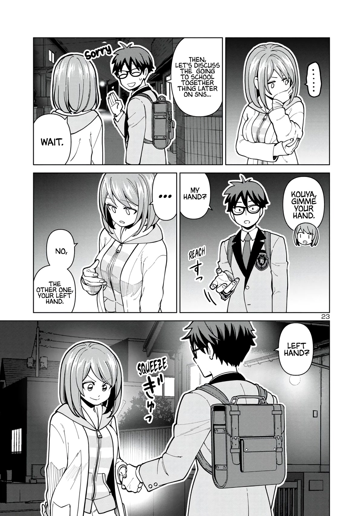 Still, I Want to Make You Happy Chapter 3 page 23 - Chapter 3: Let's Get Along, Friend