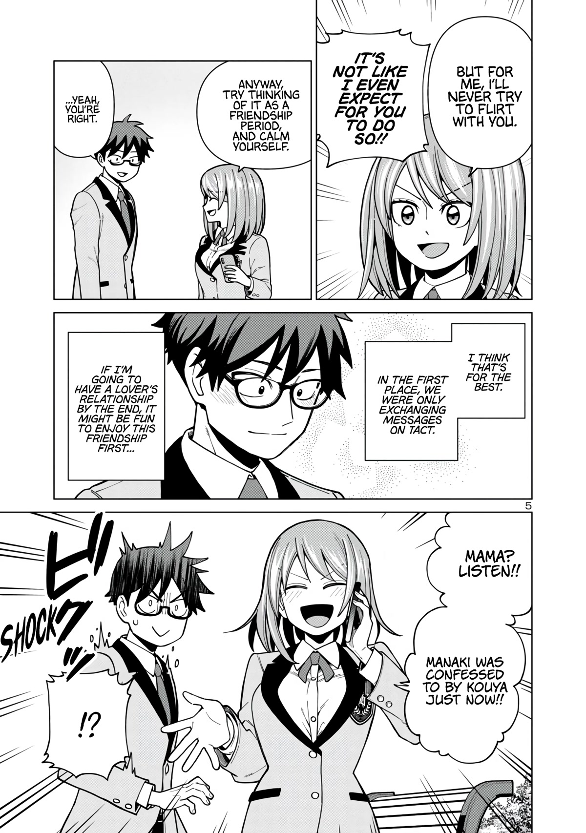 Still, I Want to Make You Happy Chapter 3 page 5 - Chapter 3: Let's Get Along, Friend