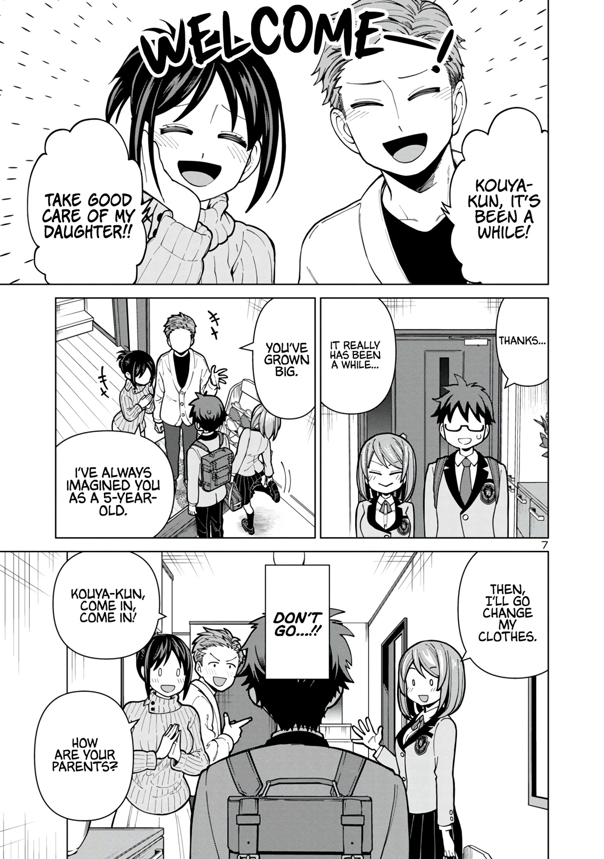 Still, I Want to Make You Happy Chapter 3 page 7 - Chapter 3: Let's Get Along, Friend
