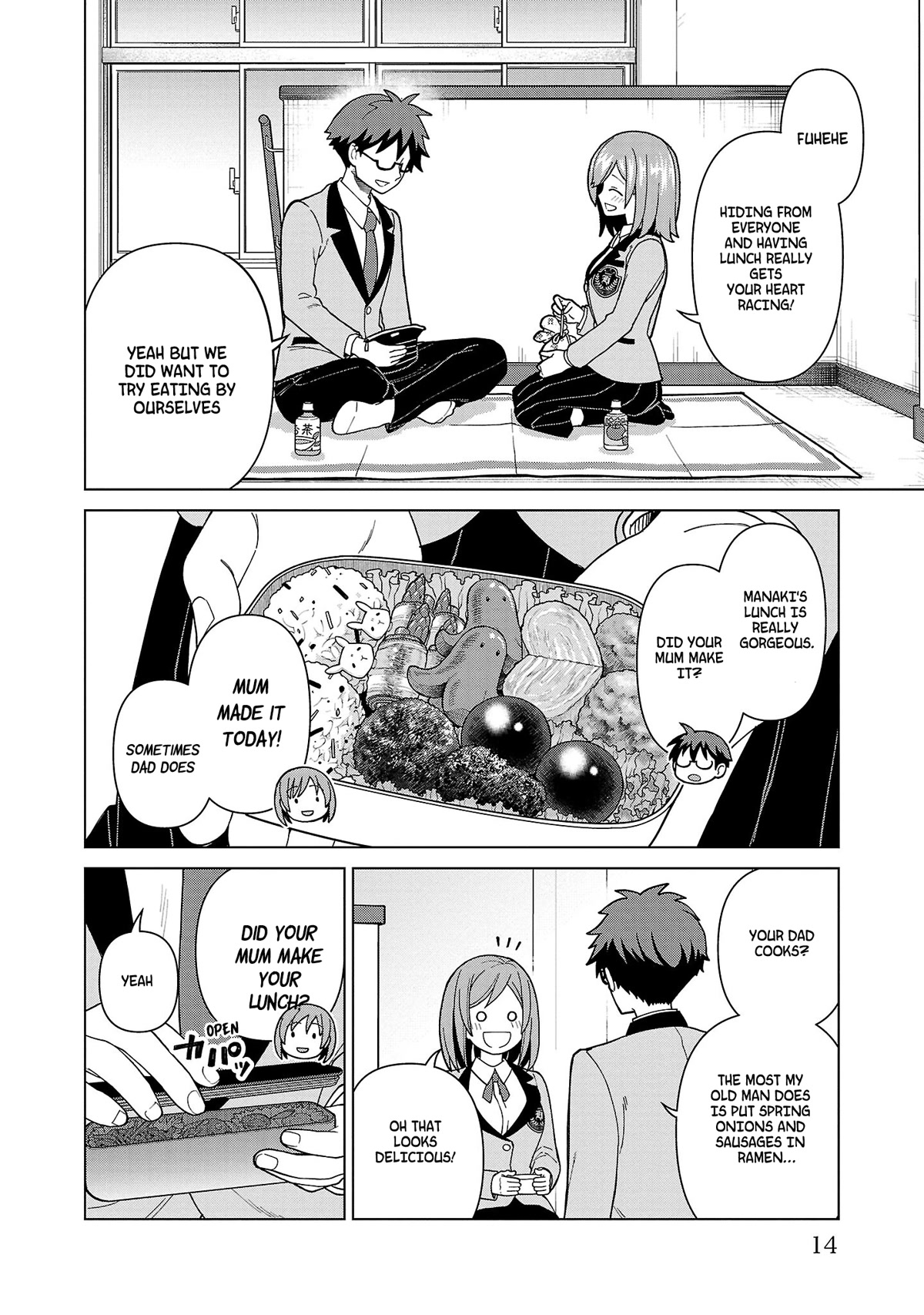 Still, I Want to Make You Happy Chapter 8 page 14 - Chapter 8: Let's Take it Slowly.