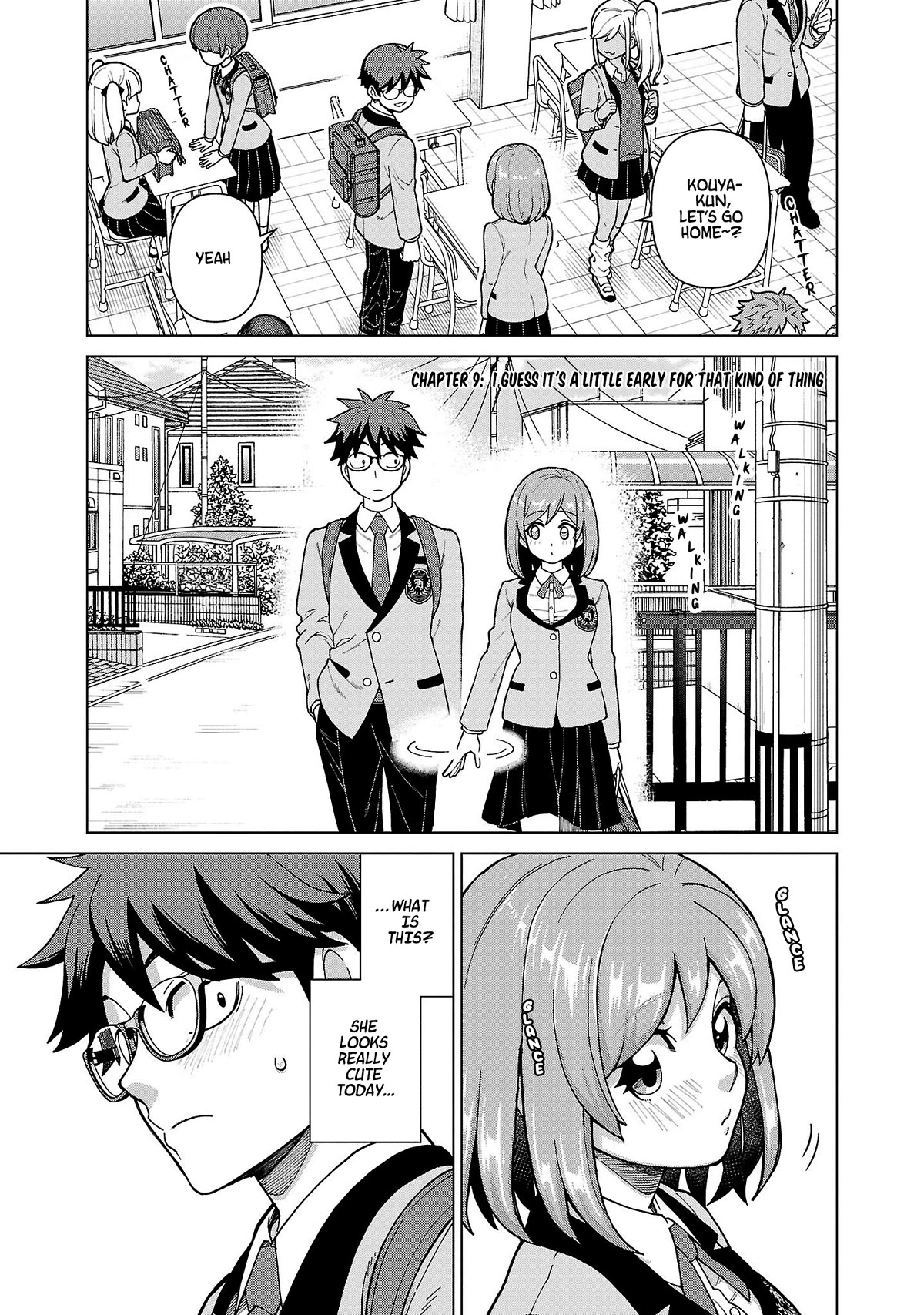 Still, I Want to Make You Happy Chapter 9 page 1 - Chapter 9: I Guess It's a Little Early For That Kind of Thing