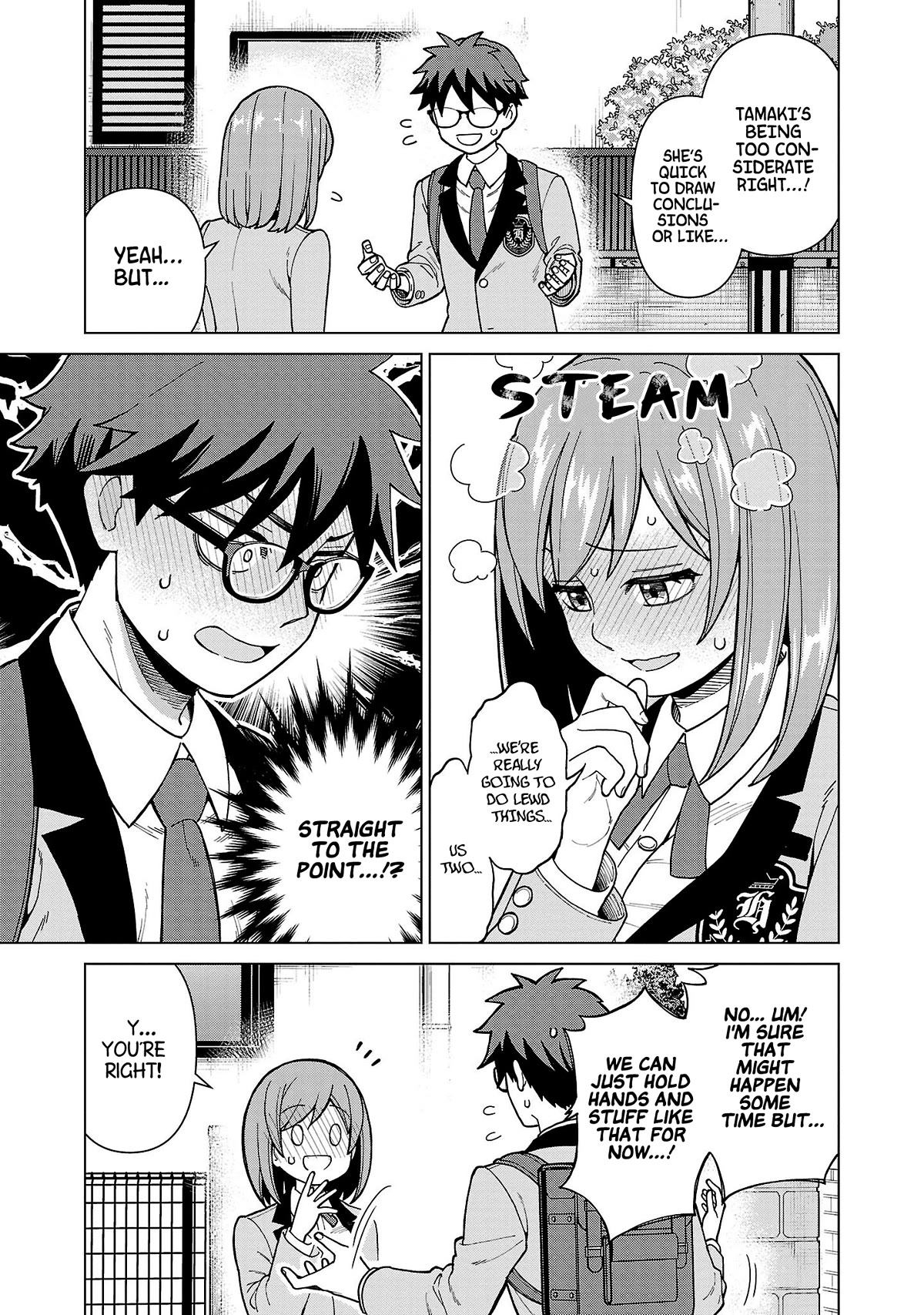 Still, I Want to Make You Happy Chapter 9 page 11 - Chapter 9: I Guess It's a Little Early For That Kind of Thing