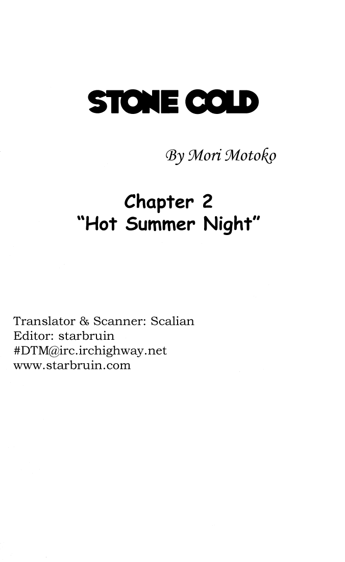 Stone Cold Chapter 2.2 page 1 - Chapter 2 v2 : Hot Summer Night