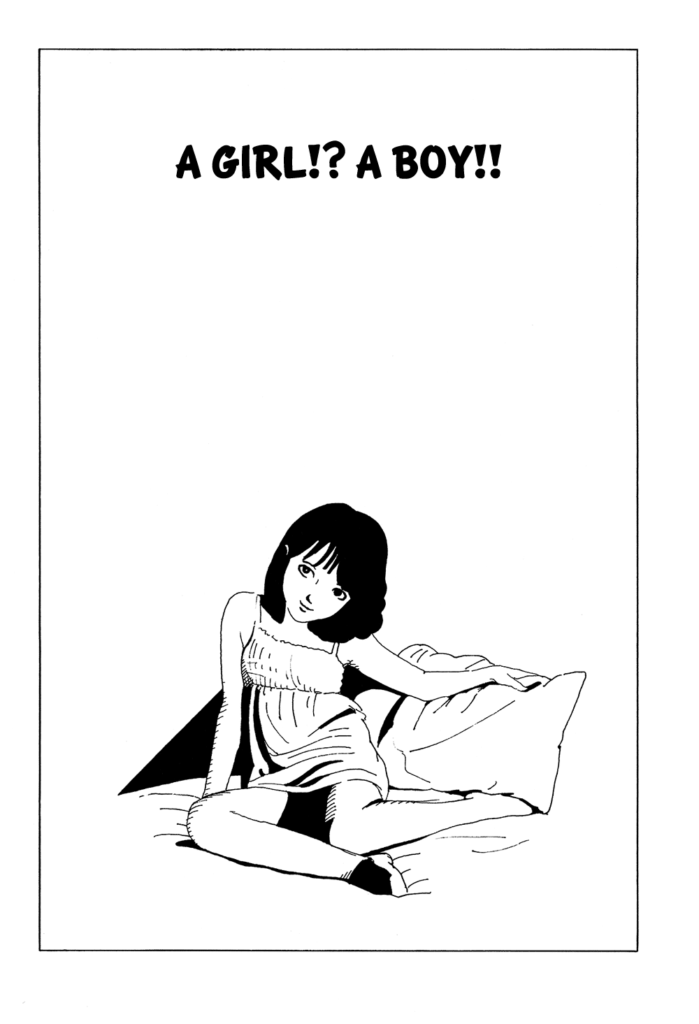 Stop!! Hibari-kun! Chapter 2 page 2 - Chapter 2: A Girl!? A Boy!!