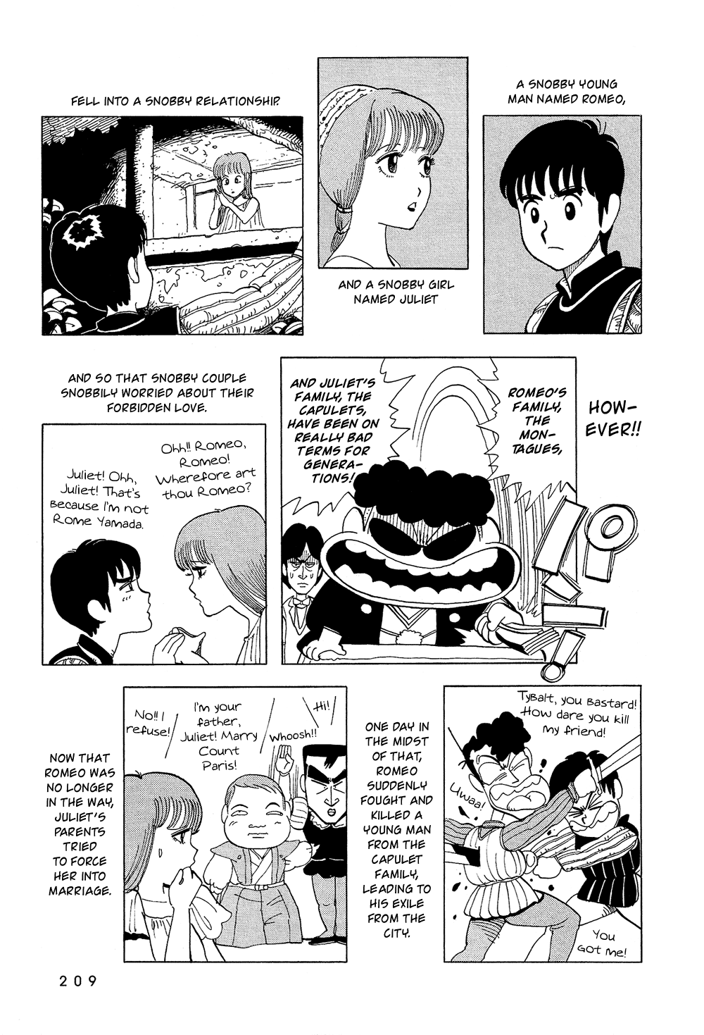 Stop!! Hibari-kun! Chapter 31 page 9 - Chapter 31: Romeo and Juliet: Mob Edition (part 1)